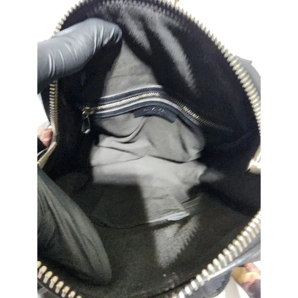 Authentic Givenchy Lucrezia Printed Leather Satchel Bag